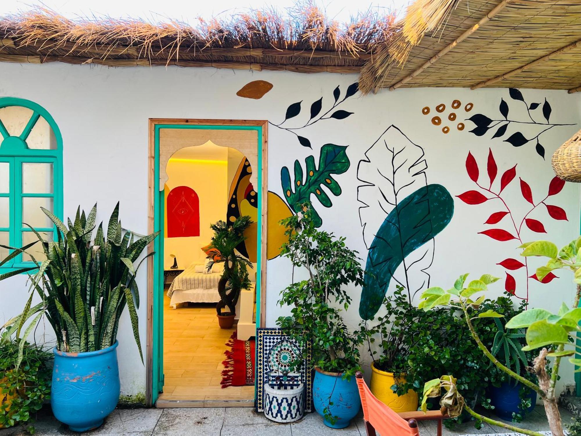 Art Riad Au Bord De La Mer El Jadida Eksteriør billede